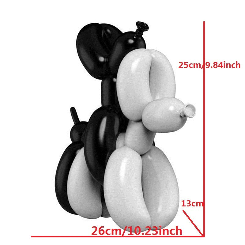 ArtZ® Balloon Dog Getting Busy Skulptur