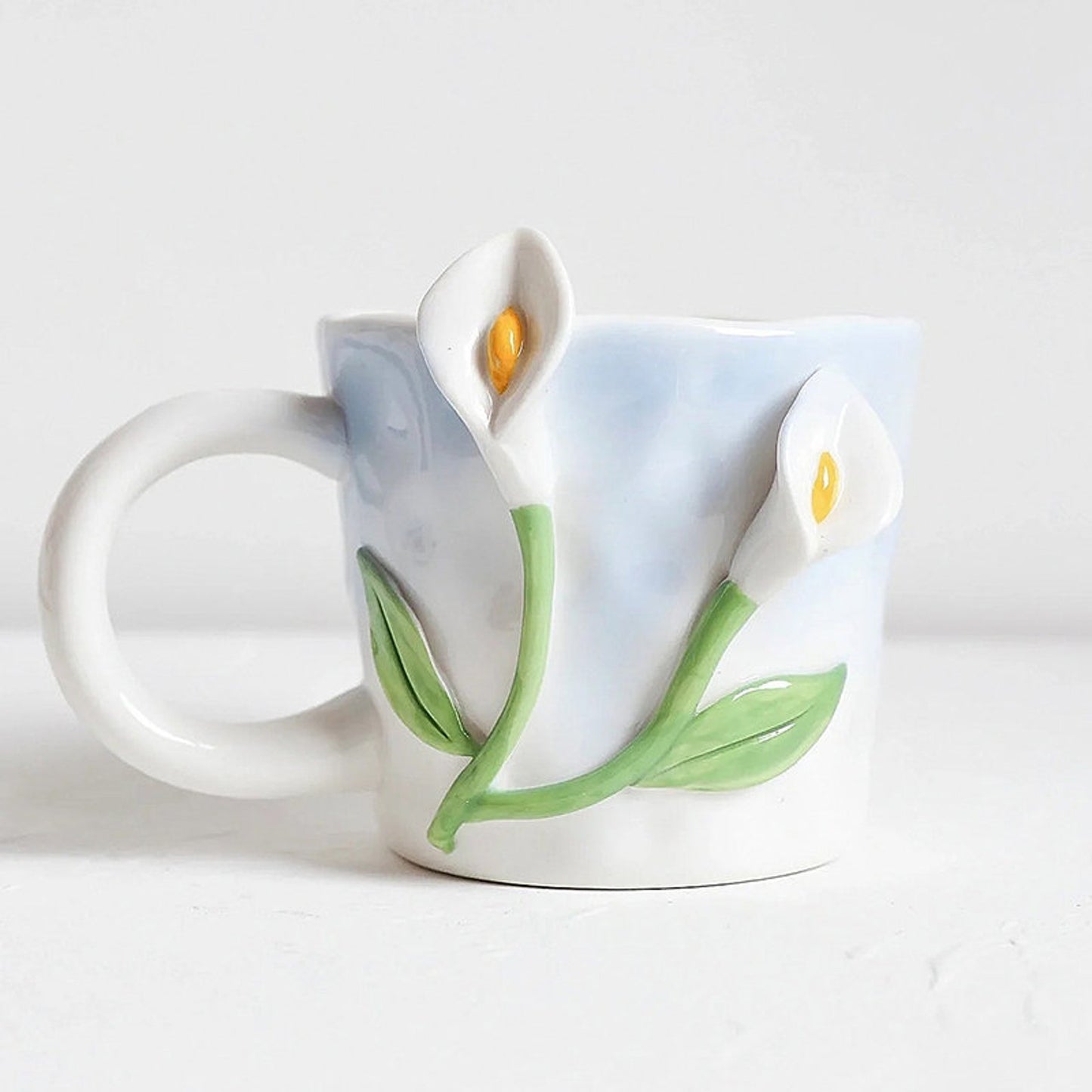 Cute Floral Ceramic Mugs