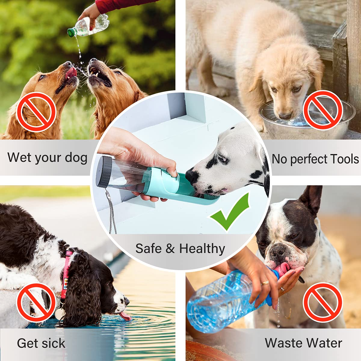 Collapsible Pet Water Bottle