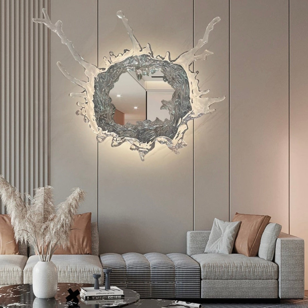 ArtZ® Splash Me Mirror And Wall Lamp