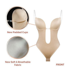 InviShaper - Plunge Backless Body Shaper Bra