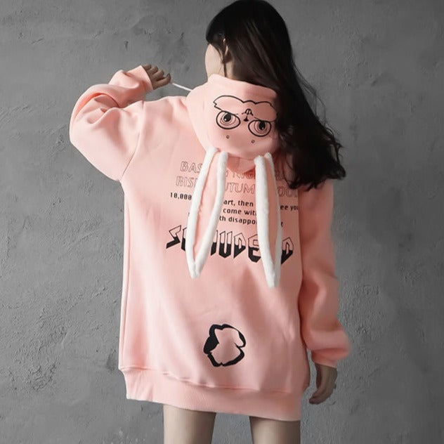 Kawaii Bunny Couple Hoodie