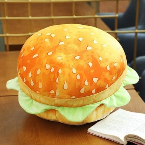 Cojín Lindo Peluche Hamburguesa Kawaii