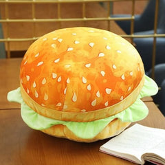 Cojín Lindo Peluche Hamburguesa Kawaii