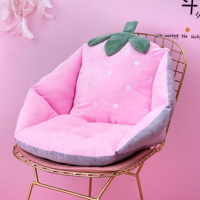 Asiento de felpa Kawaii para hámster, piña, fresa y cactus