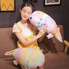 Regalo de peluche Galaxy Axolotl