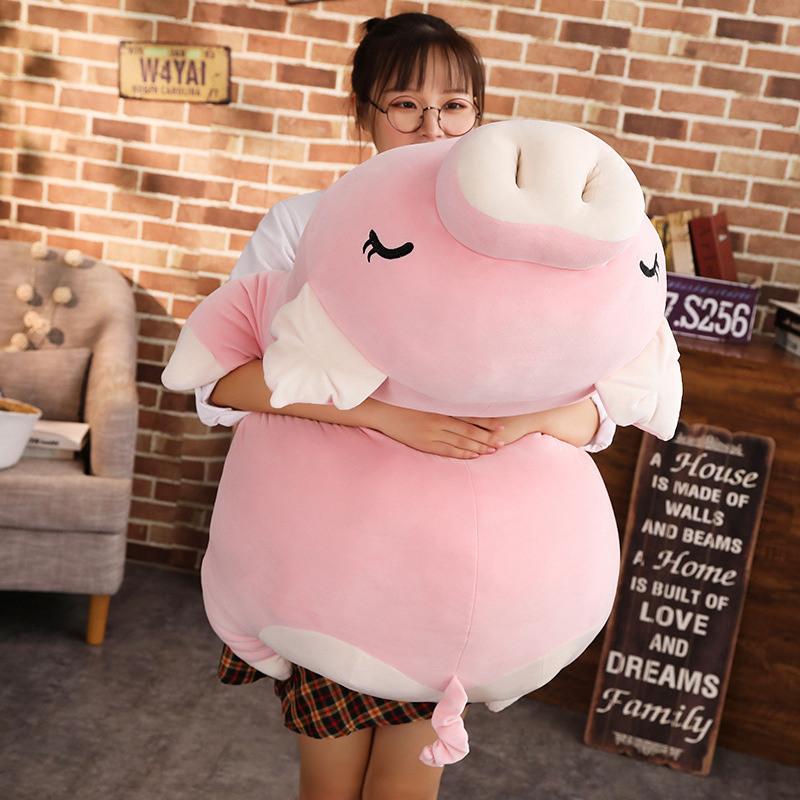 Almohada de cerdo rosa kawaii