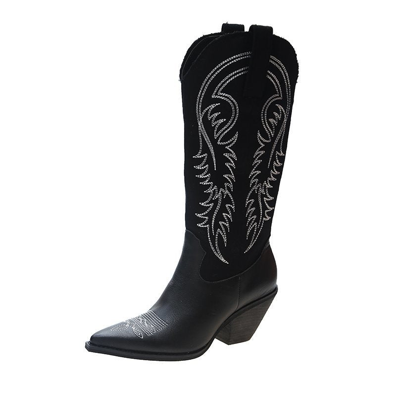 Knee High Western Cowboy Boots