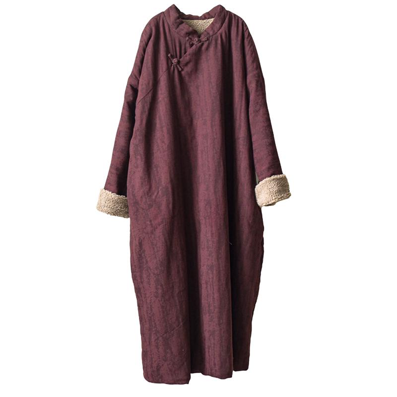 Lamb Wool Cotton And Linen Dress