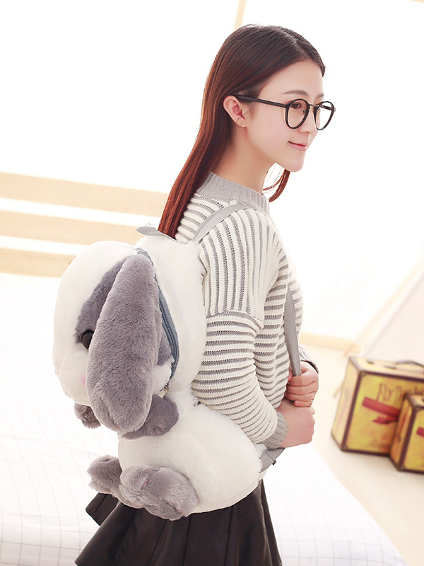 Kawaii Plush Bunny Backpack