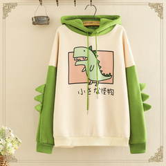 Niedlicher Dinosaurier-Hoodie