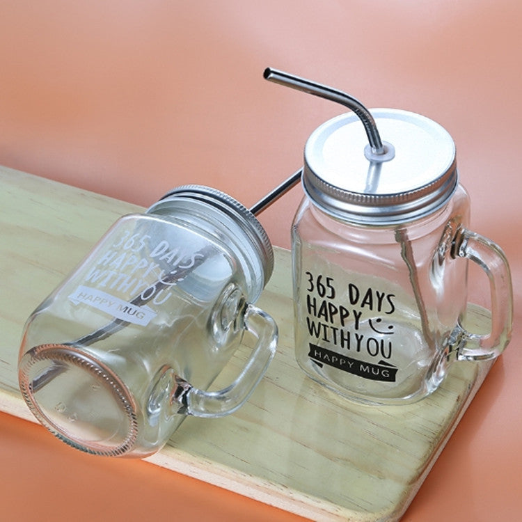 “365 DAYS HAPPY WITH YOU” Mason Jar Mug