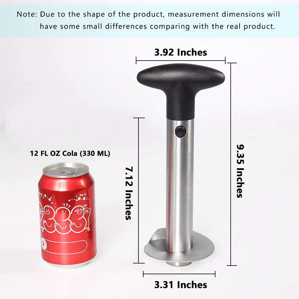 Upgraded Reinforced Thicker Blade Premium Pineapple Corer Remover