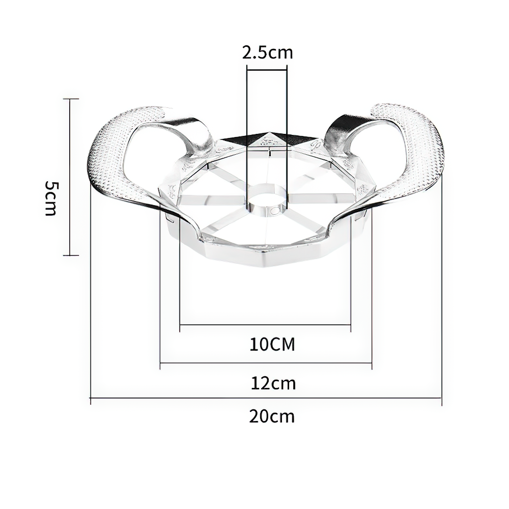 Zinc Alloy Apple Slicer Corer, 8/12-Slice Premium Apple Slicer Corer, Cutter, Divider, Wedger