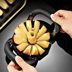 Zinc Alloy Apple Slicer Corer, 8/12-Slice Premium Apple Slicer Corer, Cutter, Divider, Wedger