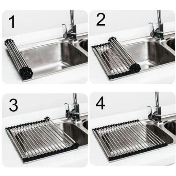 Rolling Sink Rack