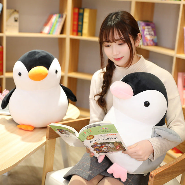 Lindo pingüino peluche jumbo cosas juguetes