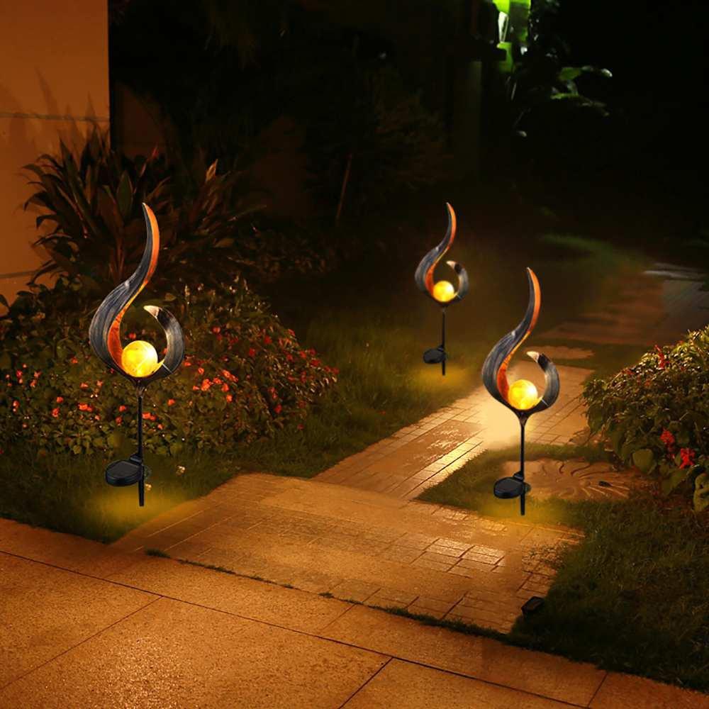 LED Artificial Flame Garden Light