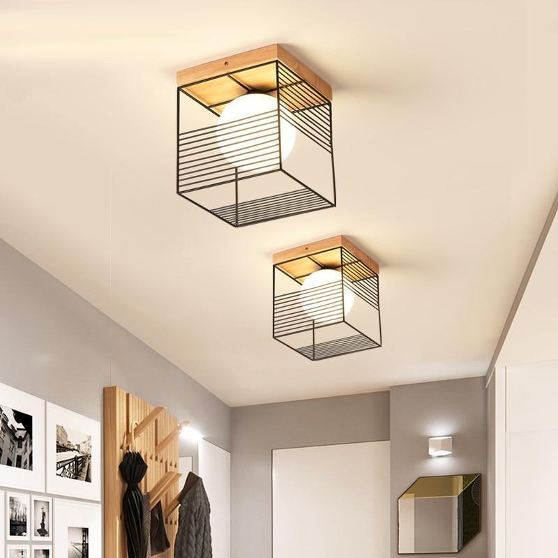 Escher - Vintage Cage Ceiling Lights