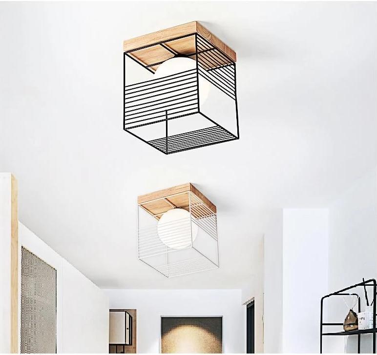 Escher - Vintage Cage Ceiling Lights