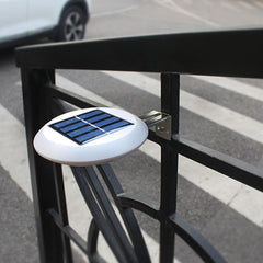 Malvin - Lámpara de pared LED para caminos exteriores con energía solar