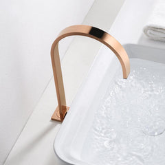 Raffo - Long Tube Two Hole Bathroom Sink Faucet