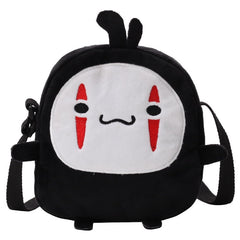 Cute No Face Man Plush Bag