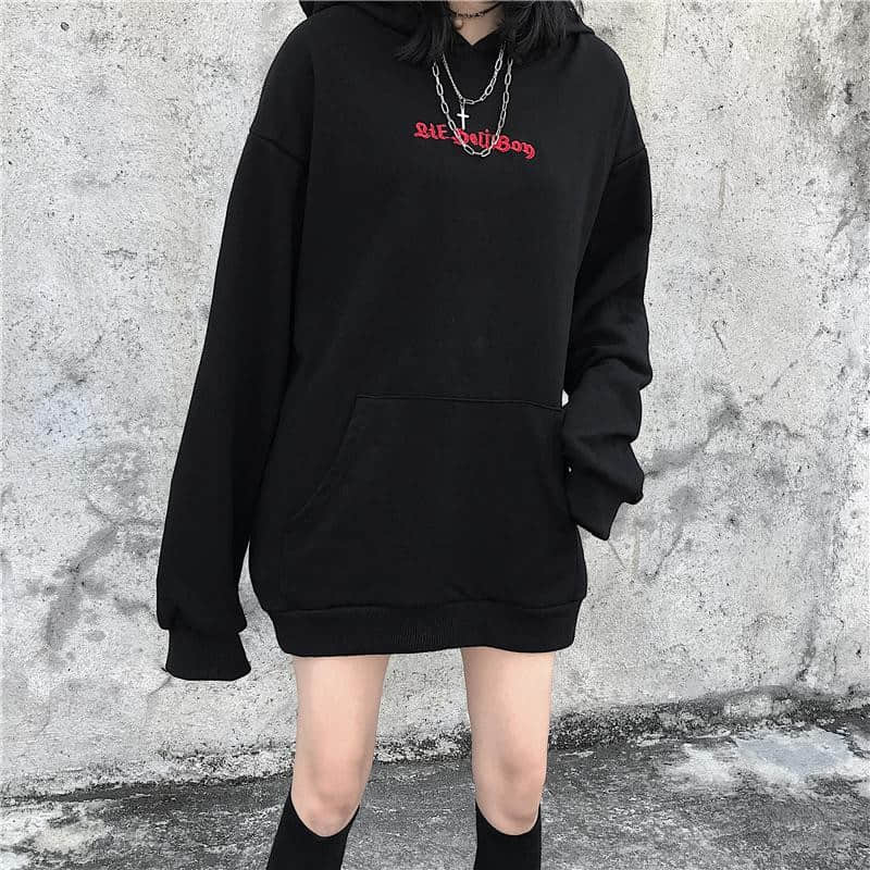 Dark Punk Gothic Devil Hoodie