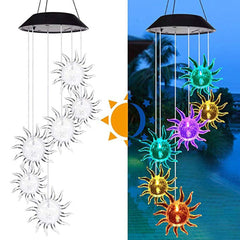 LED Solar Powered Wind Chime Lights