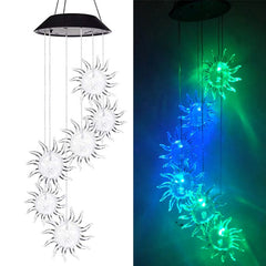 LED Solar Powered Wind Chime Lights