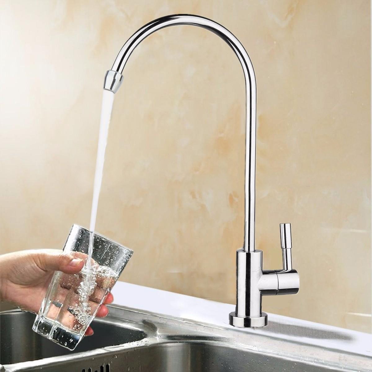 Trey - Chrome Lead-Free Kitchen Filter Faucet