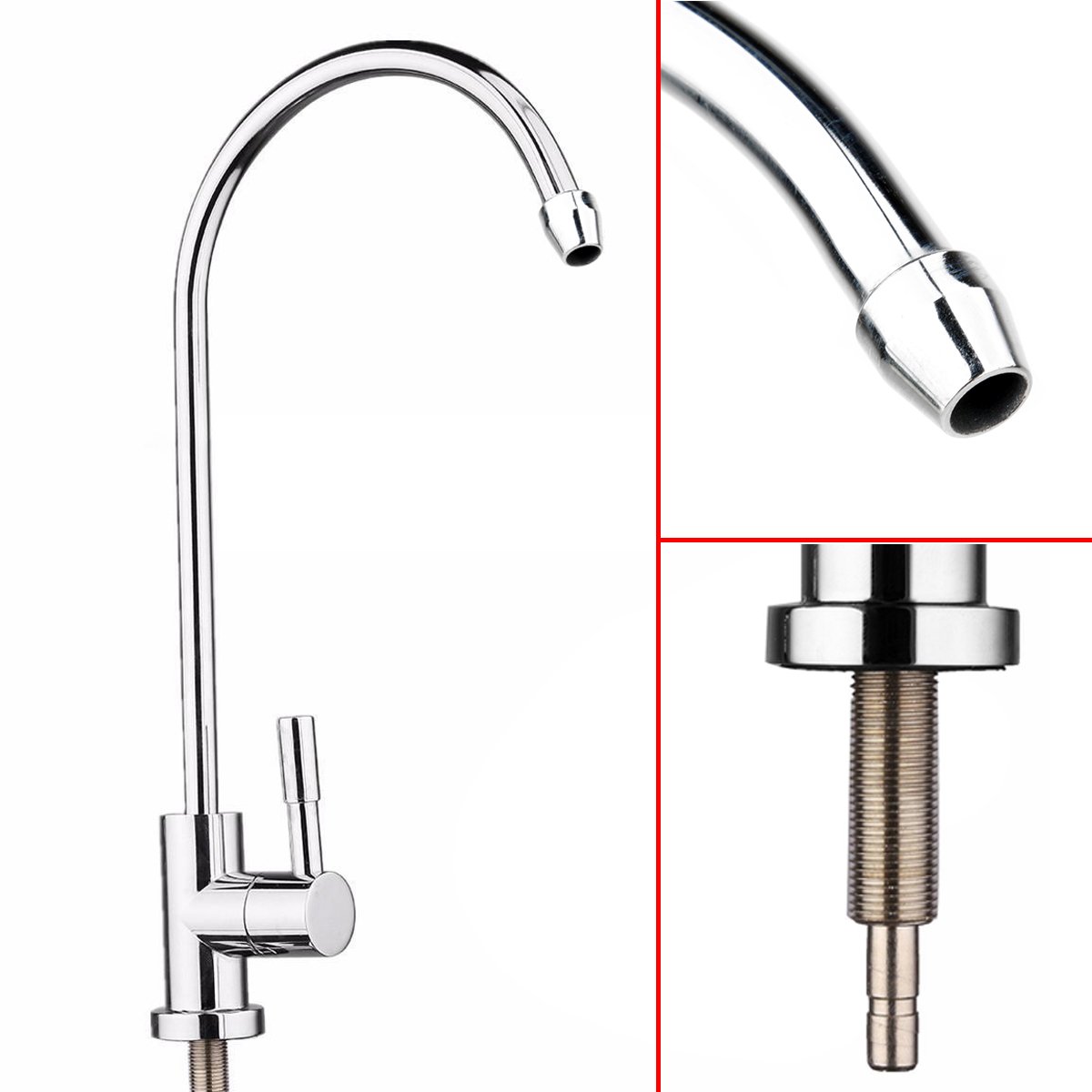 Trey - Chrome Lead-Free Kitchen Filter Faucet