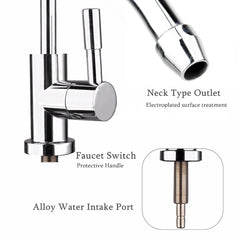 Trey - Chrome Lead-Free Kitchen Filter Faucet