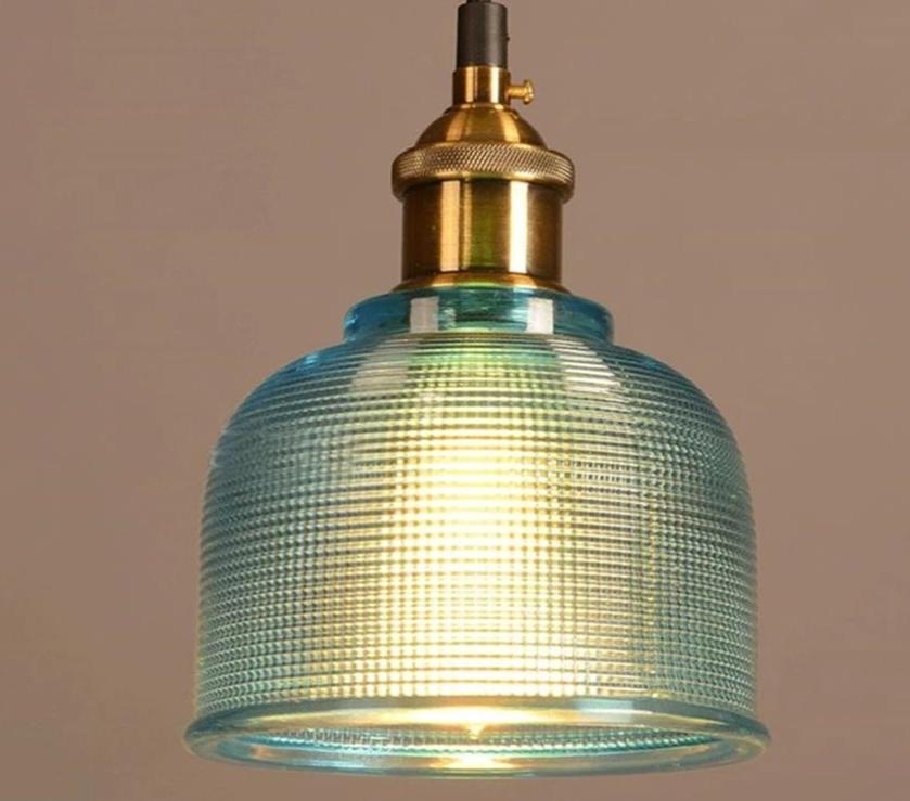 Sosie - Retro European Color Glass Pendant Light