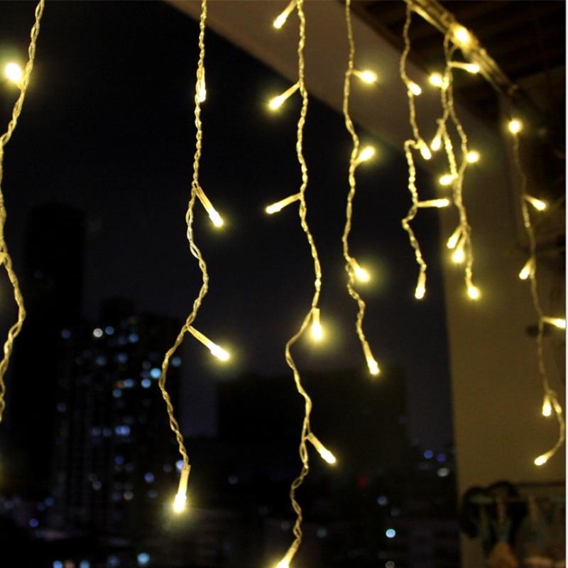 LED Outdoor Droop String Lights