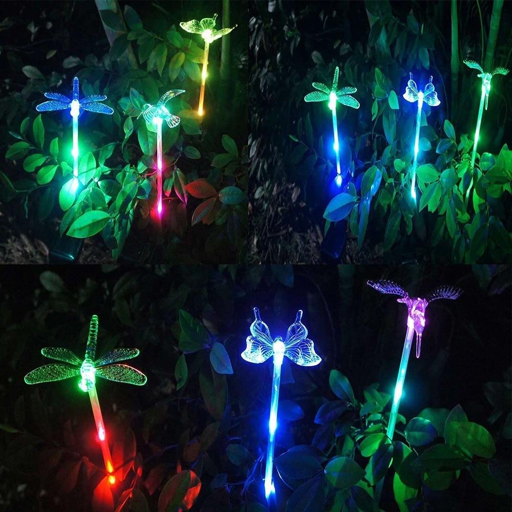 Colorful LED Garden Lights