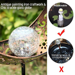 Solar Crescent Moon Stake Garden Light