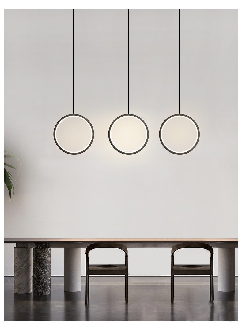 Kavita - Circular LED Hanging Light