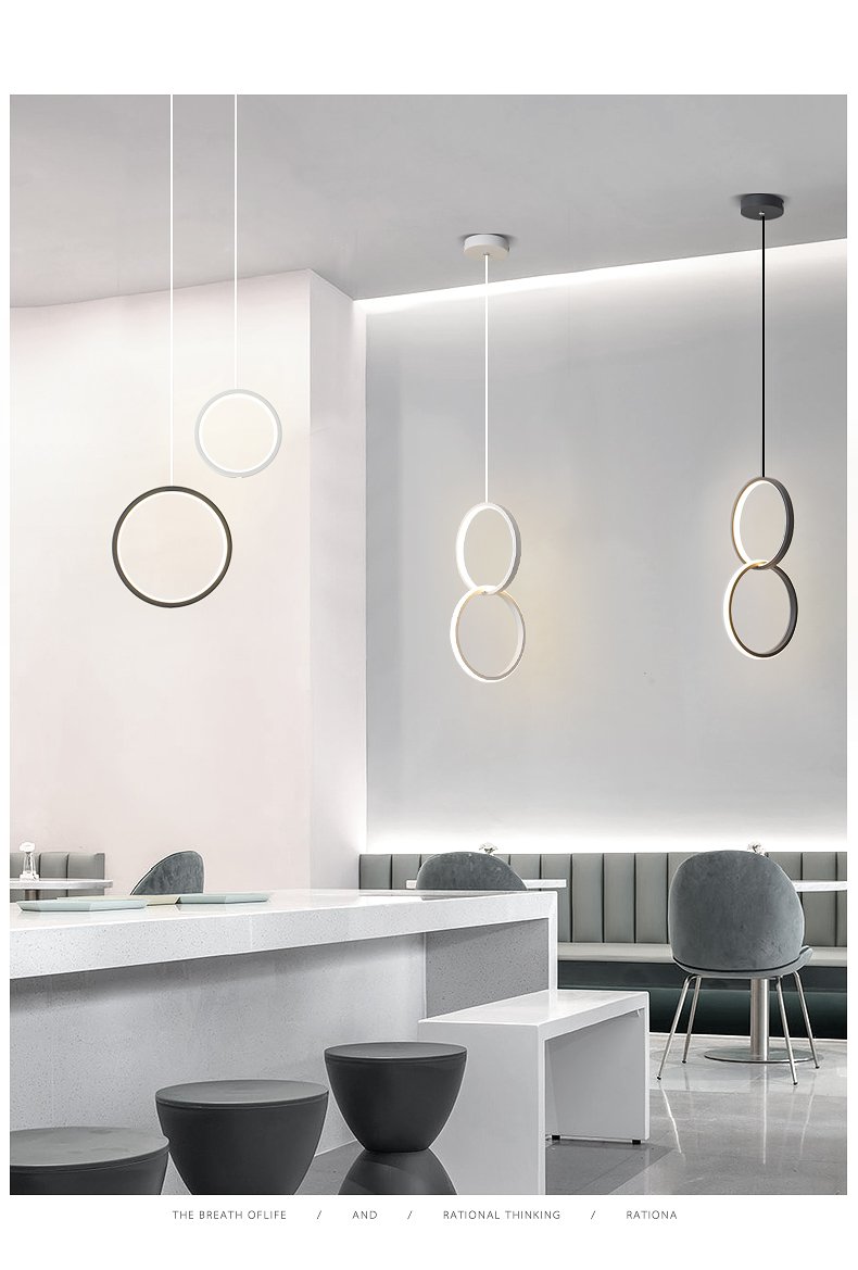 Kavita - Circular LED Hanging Light