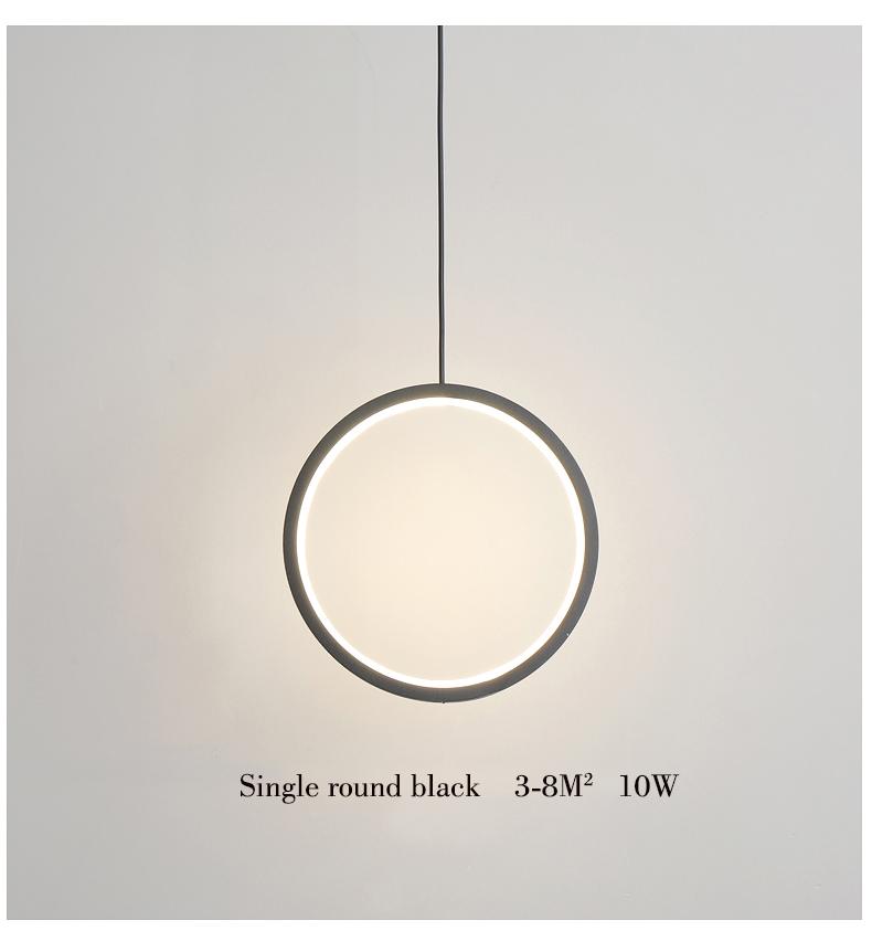 Kavita - Circular LED Hanging Light