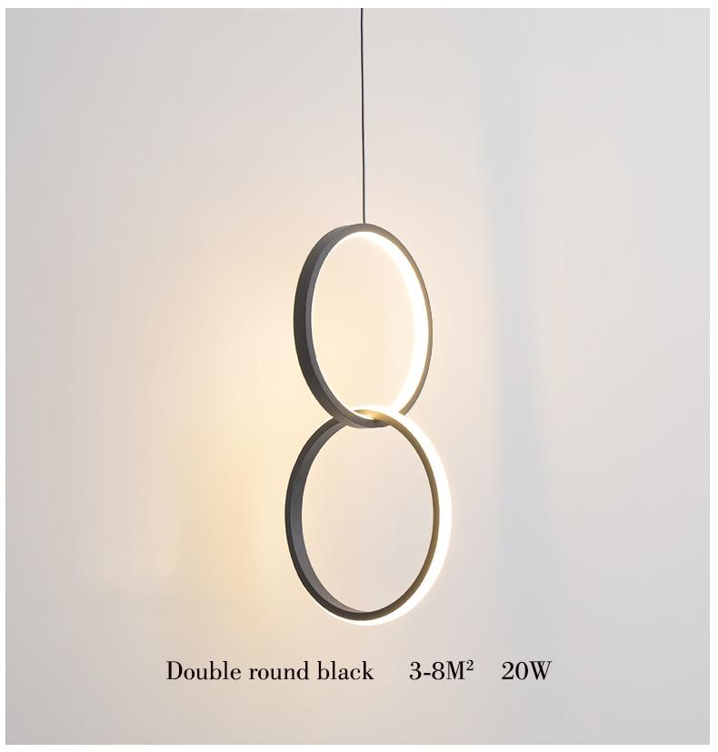 Kavita - Circular LED Hanging Light