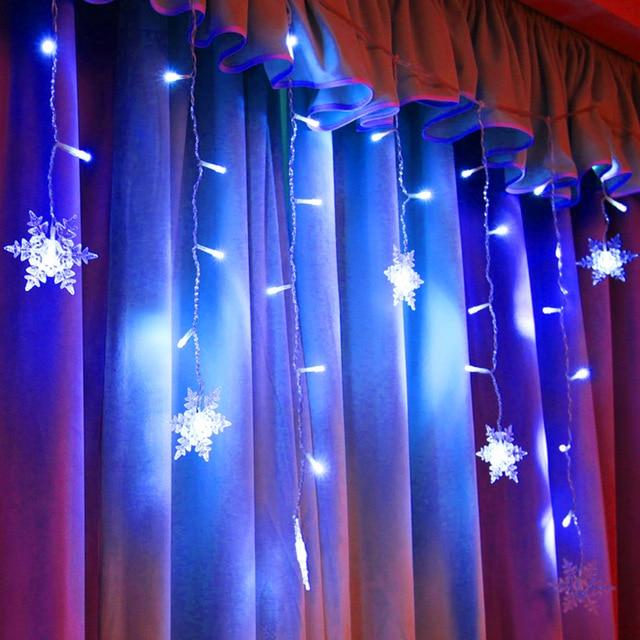 Snowflake Hanging LED Lights