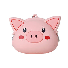 Kawaii Pink Pig Soft Portemonnaie