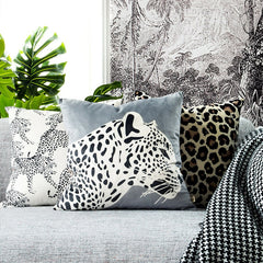 La collection de housses de coussin Animal Attraction