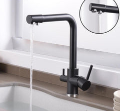 Cott - Modern 3 in 1 Kitchen Faucet