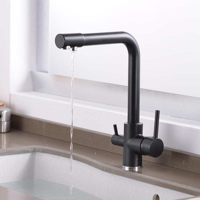 Cott - Modern 3 in 1 Kitchen Faucet