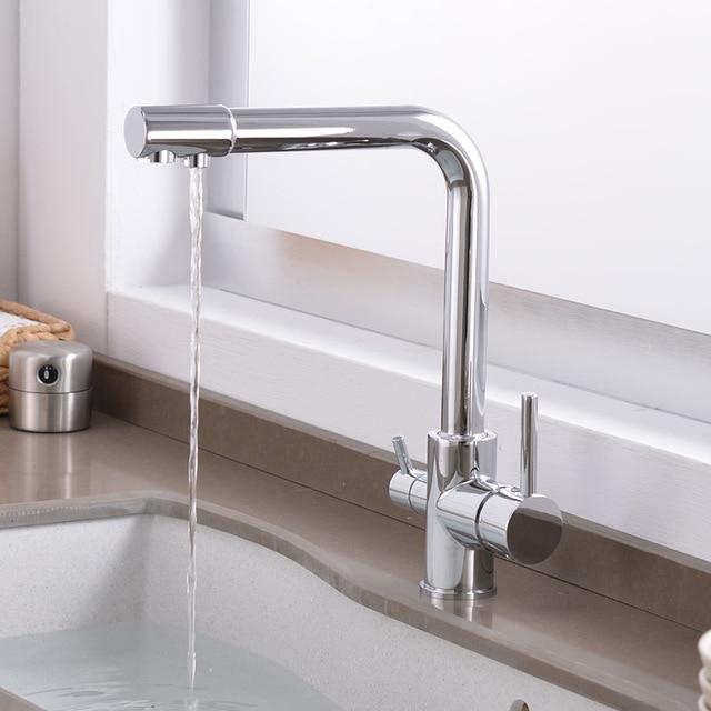 Cott - Modern 3 in 1 Kitchen Faucet