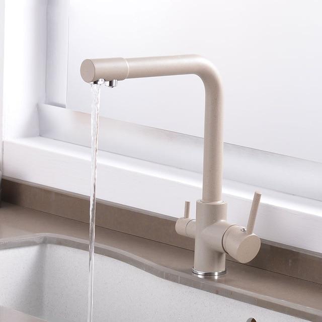 Cott - Modern 3 in 1 Kitchen Faucet