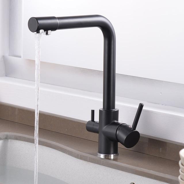 Cott - Modern 3 in 1 Kitchen Faucet