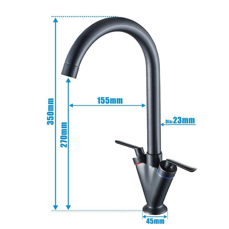 Theresa - Two Handle Rotating Kitchen Faucet